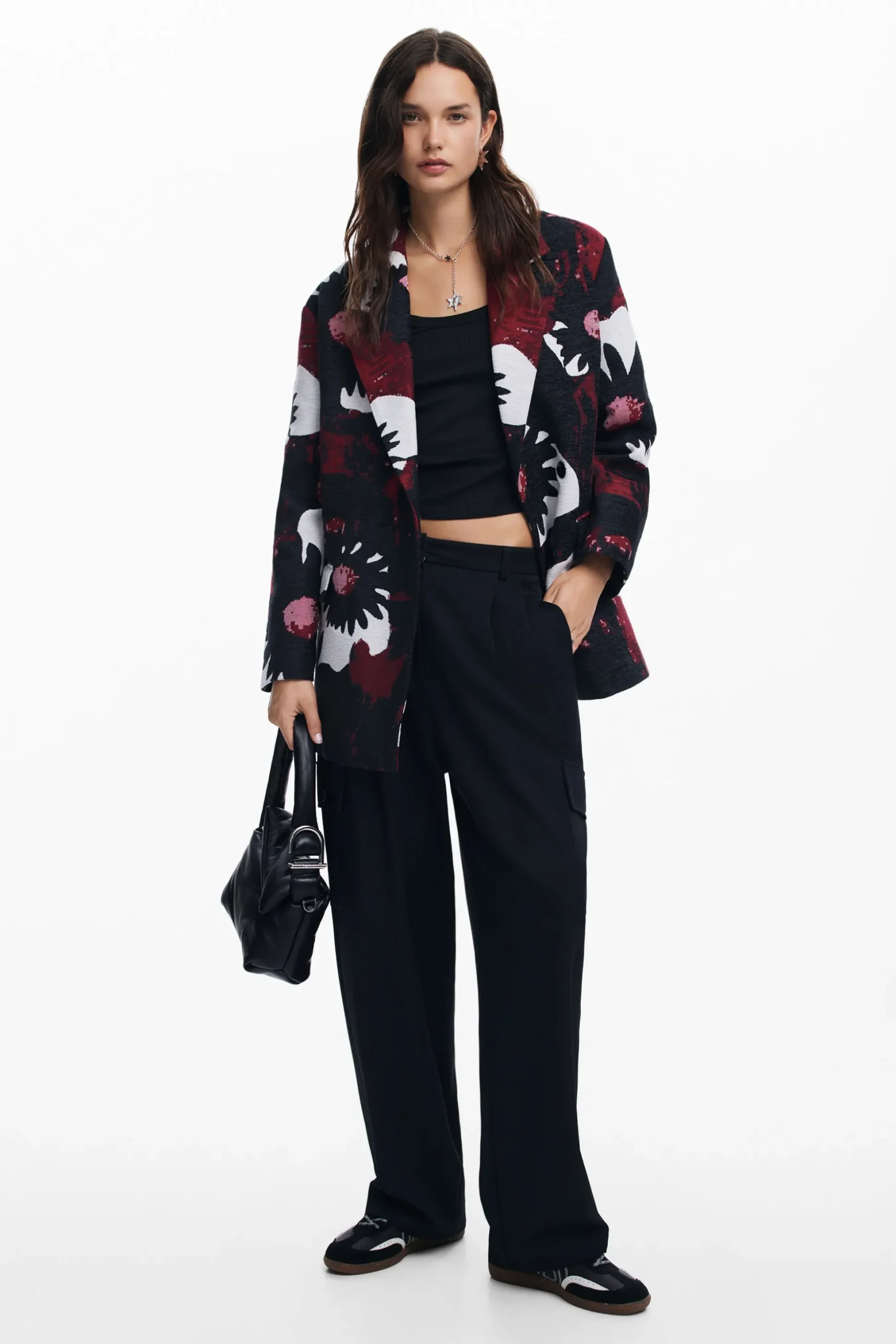 Abrigo floral M. Christian Lacroix