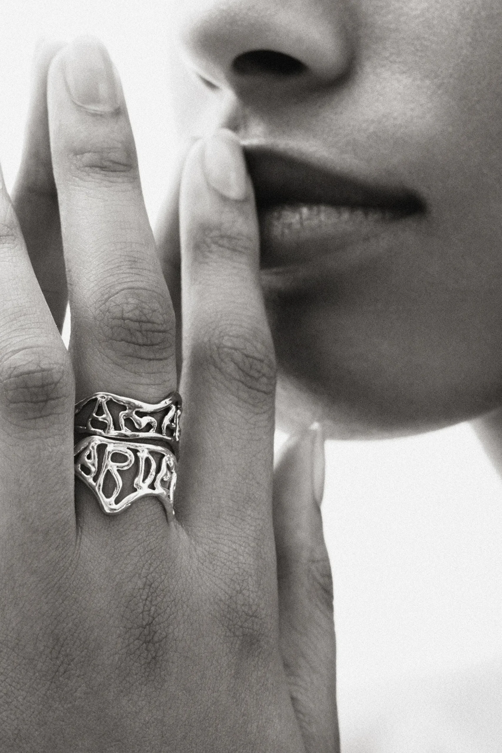 Anillo mensaje baño oro Zalio