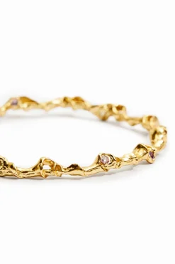 Aros XL baño oro Zalio