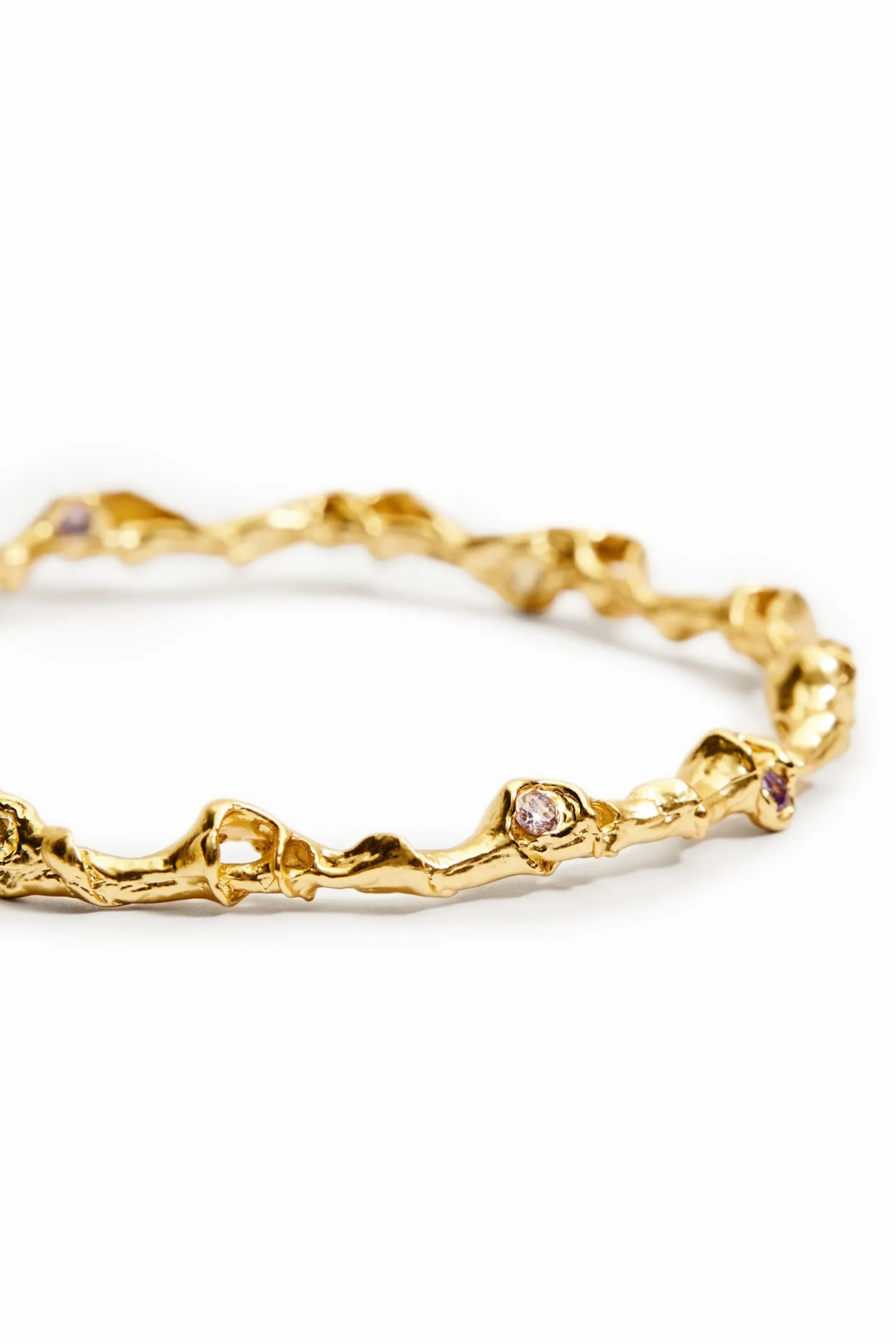 Aros XL baño oro Zalio