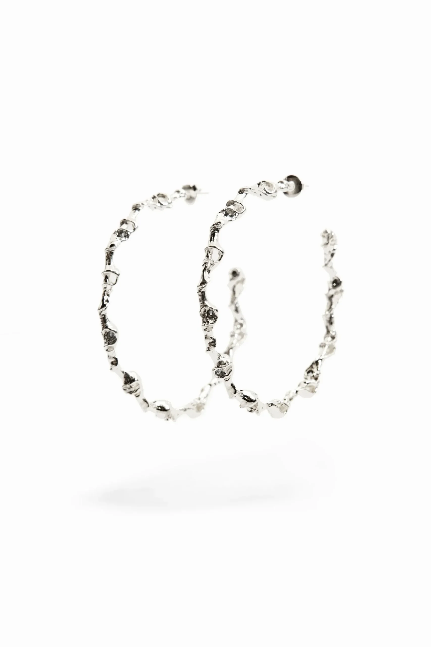 Aros XL baño plata Zalio