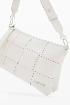Bandolera M trenzado pespuntes