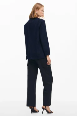 Blazer bordado flores