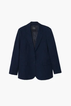 Blazer bordado flores
