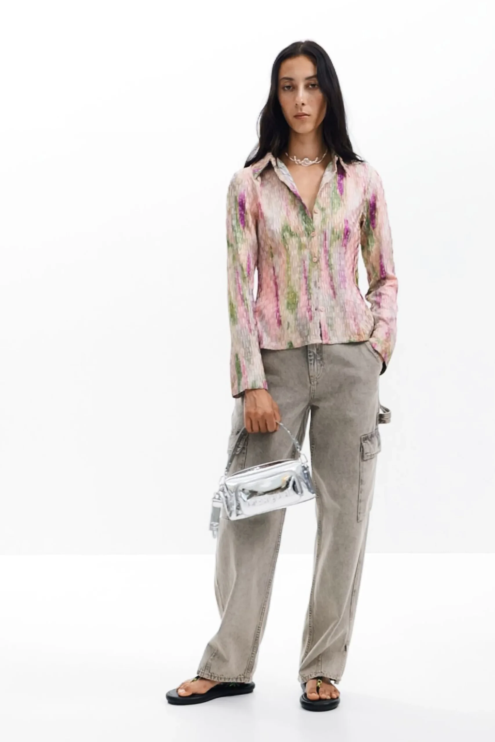 Blusa acuarela difuminada