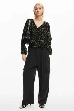 Blusa estampado flores