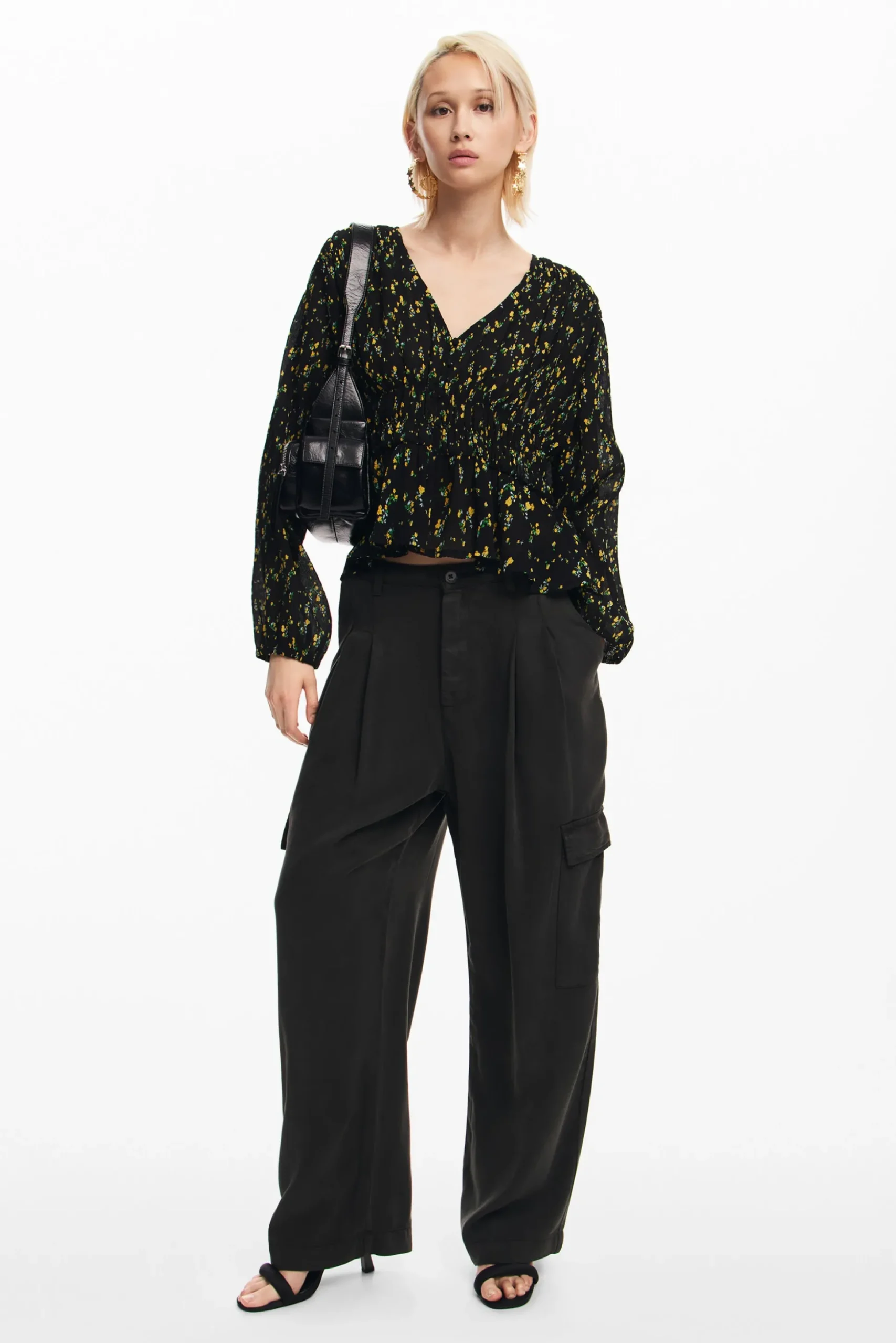 Blusa estampado flores