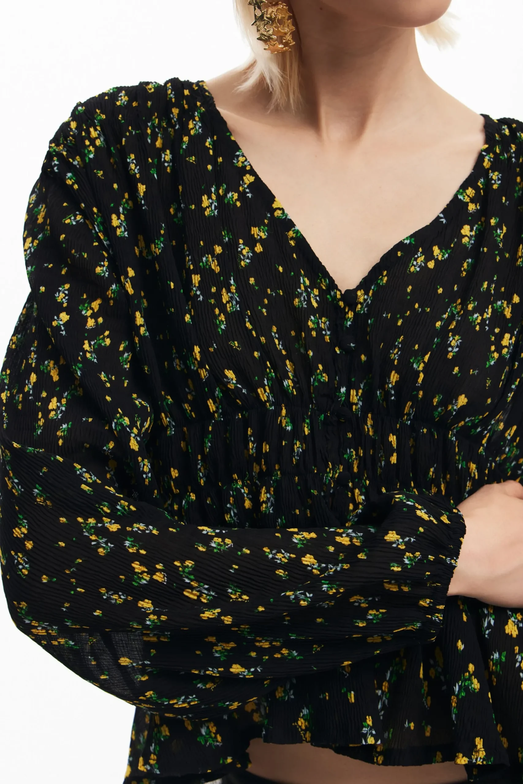 Blusa estampado flores