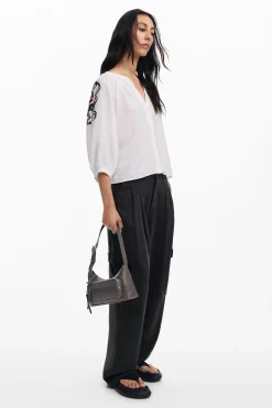 Blusa flores