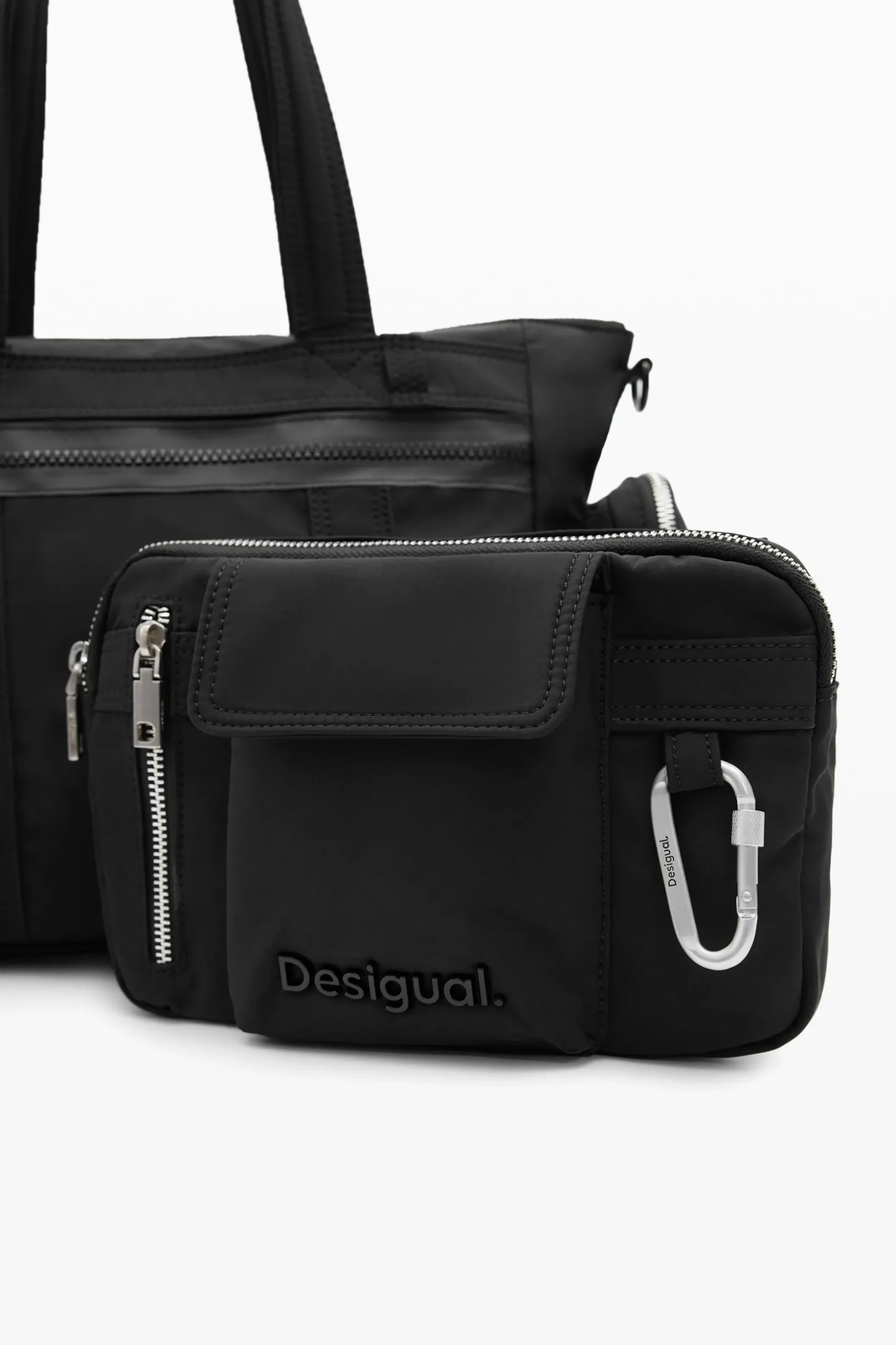 Bolsa grandes asas cremallera