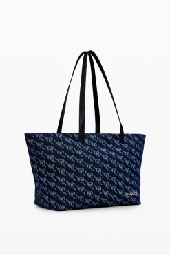 Bolsa shopper logo Desigual