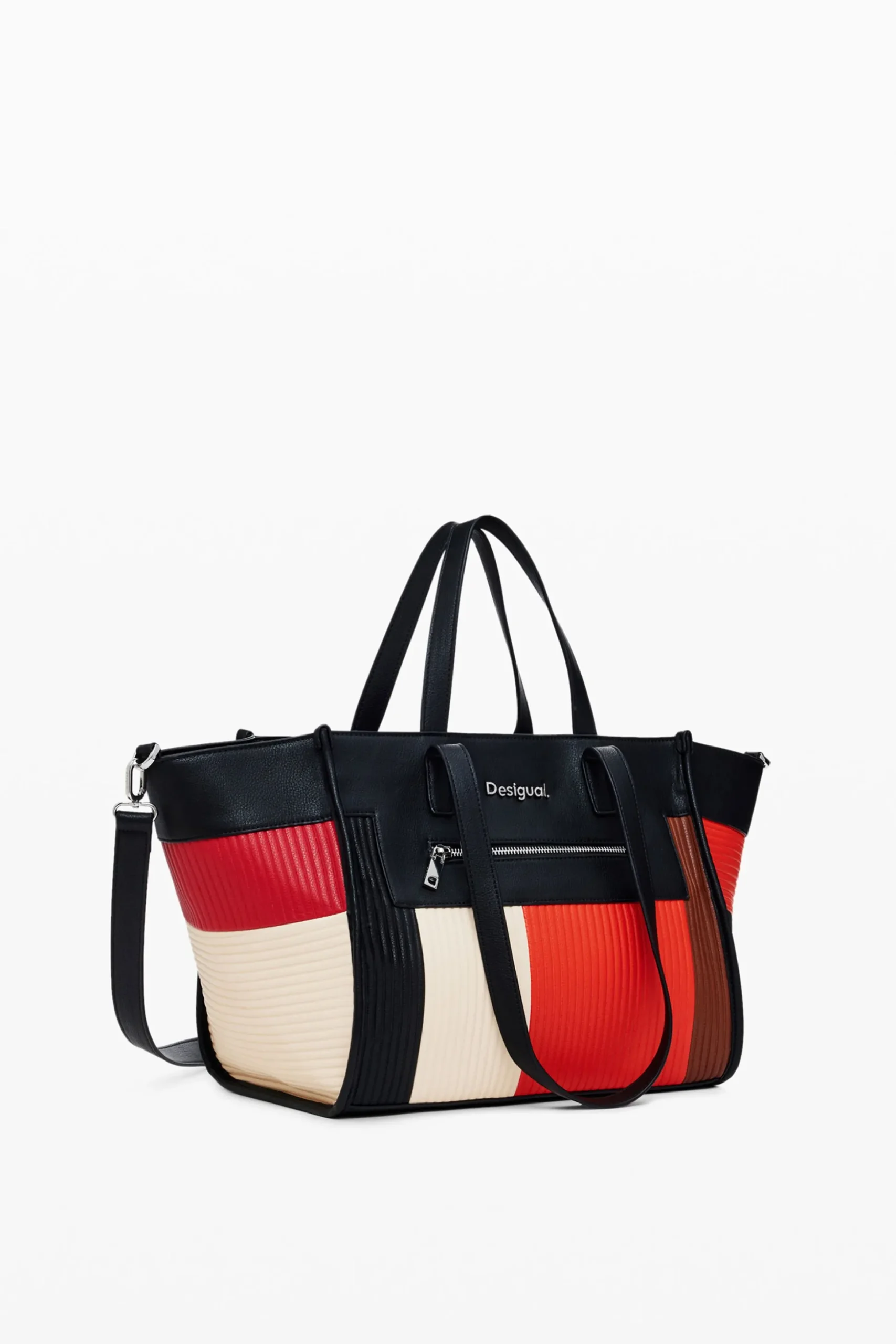 Bolsa texturas bolsillos
