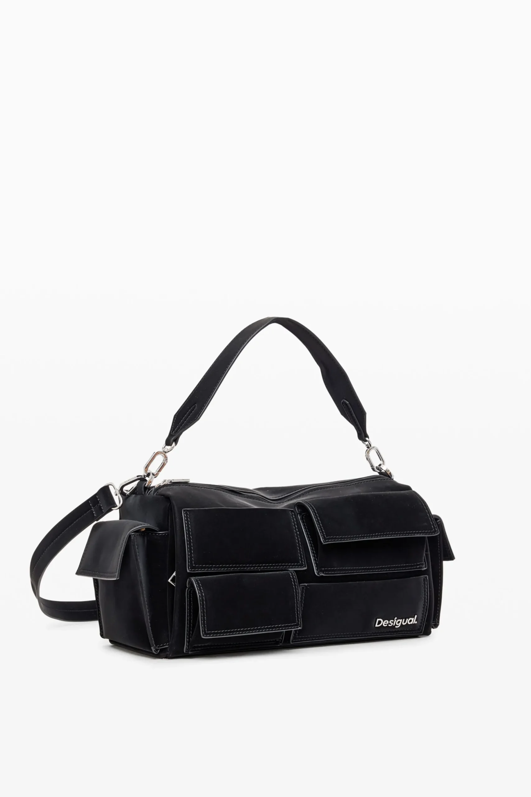 Bolso baguette multibolsillo