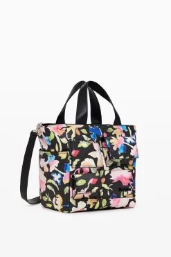 Bolso de hombro flores