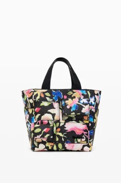 Bolso de hombro flores