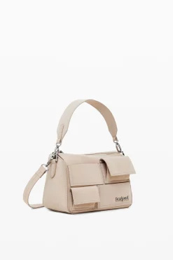Bolso de hombro multibolsillos