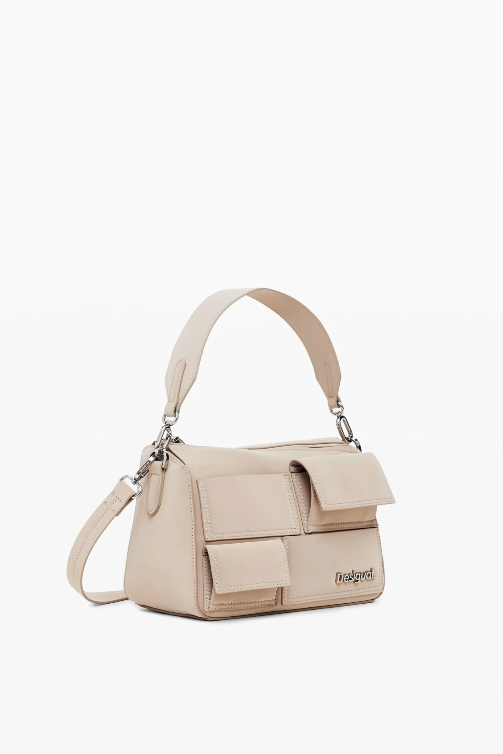 Bolso de hombro multibolsillos