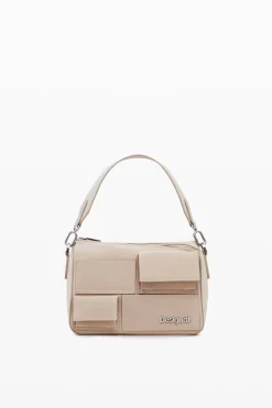 Bolso de hombro multibolsillos
