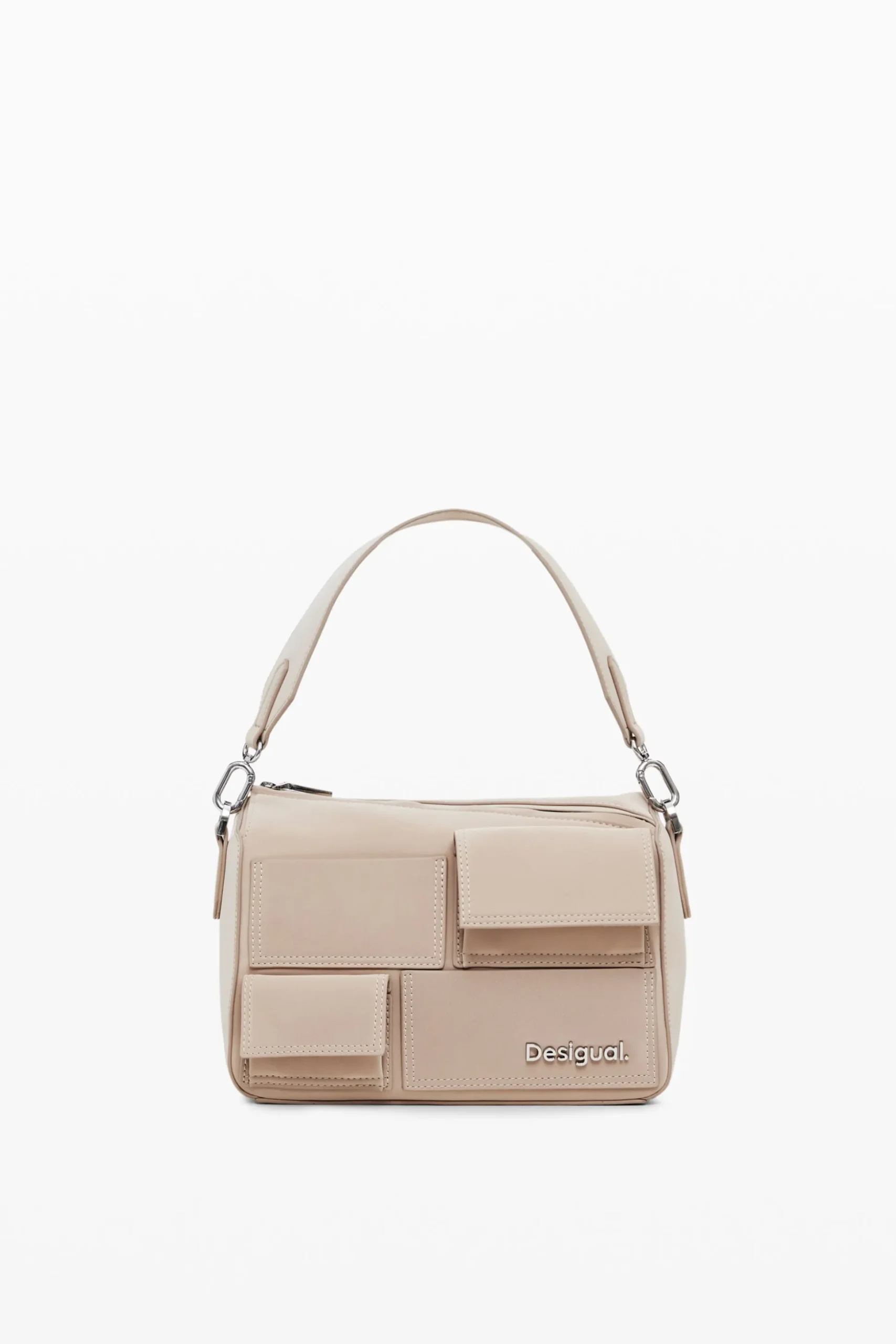 Bolso de hombro multibolsillos