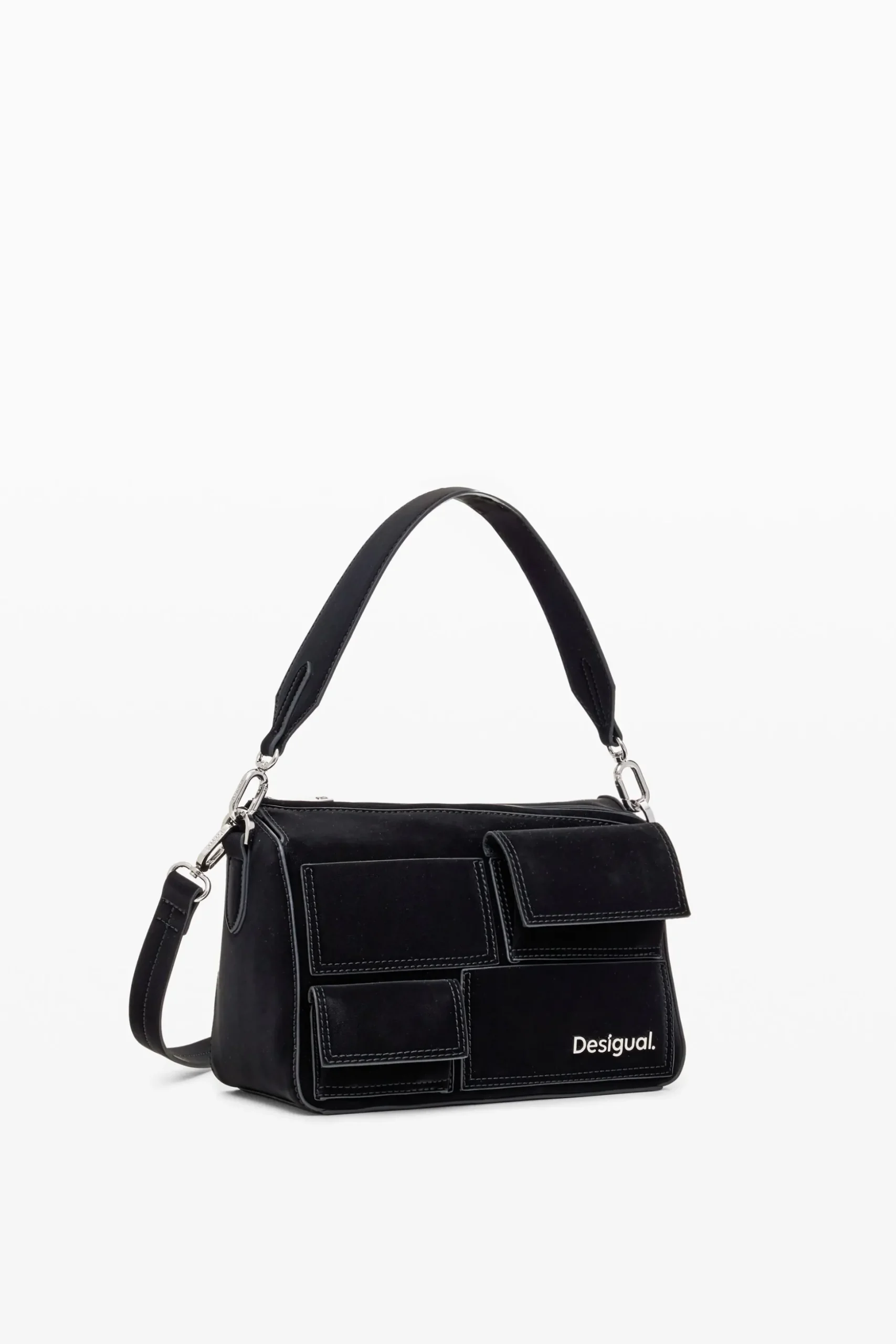 Bolso de hombro multibolsillos