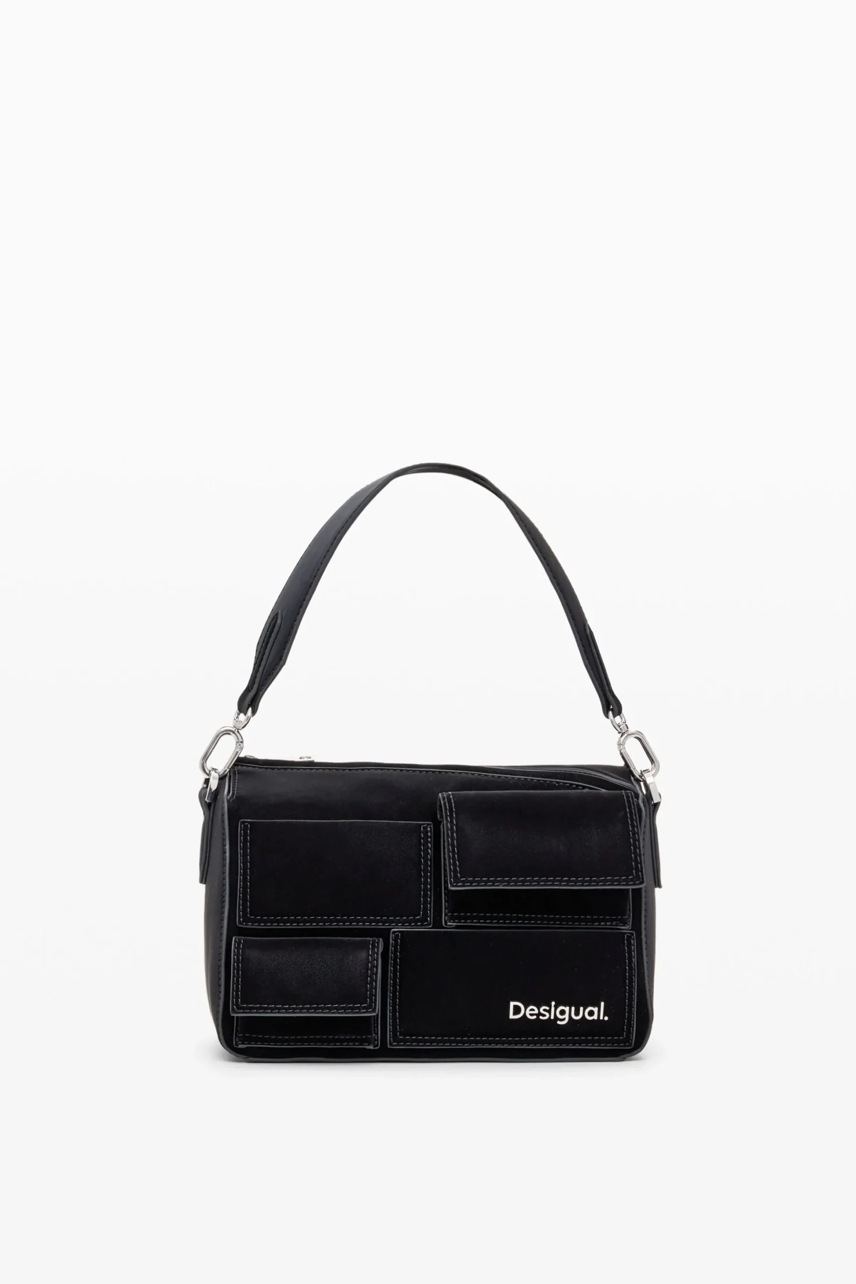 Bolso de hombro multibolsillos