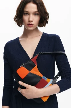 Bolso de hombro patch texturas