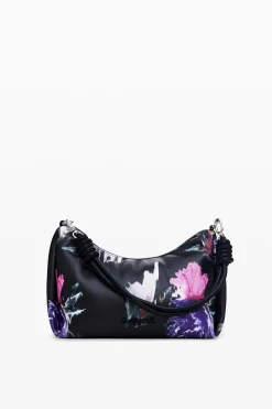 Bolso de mano acolchado flores