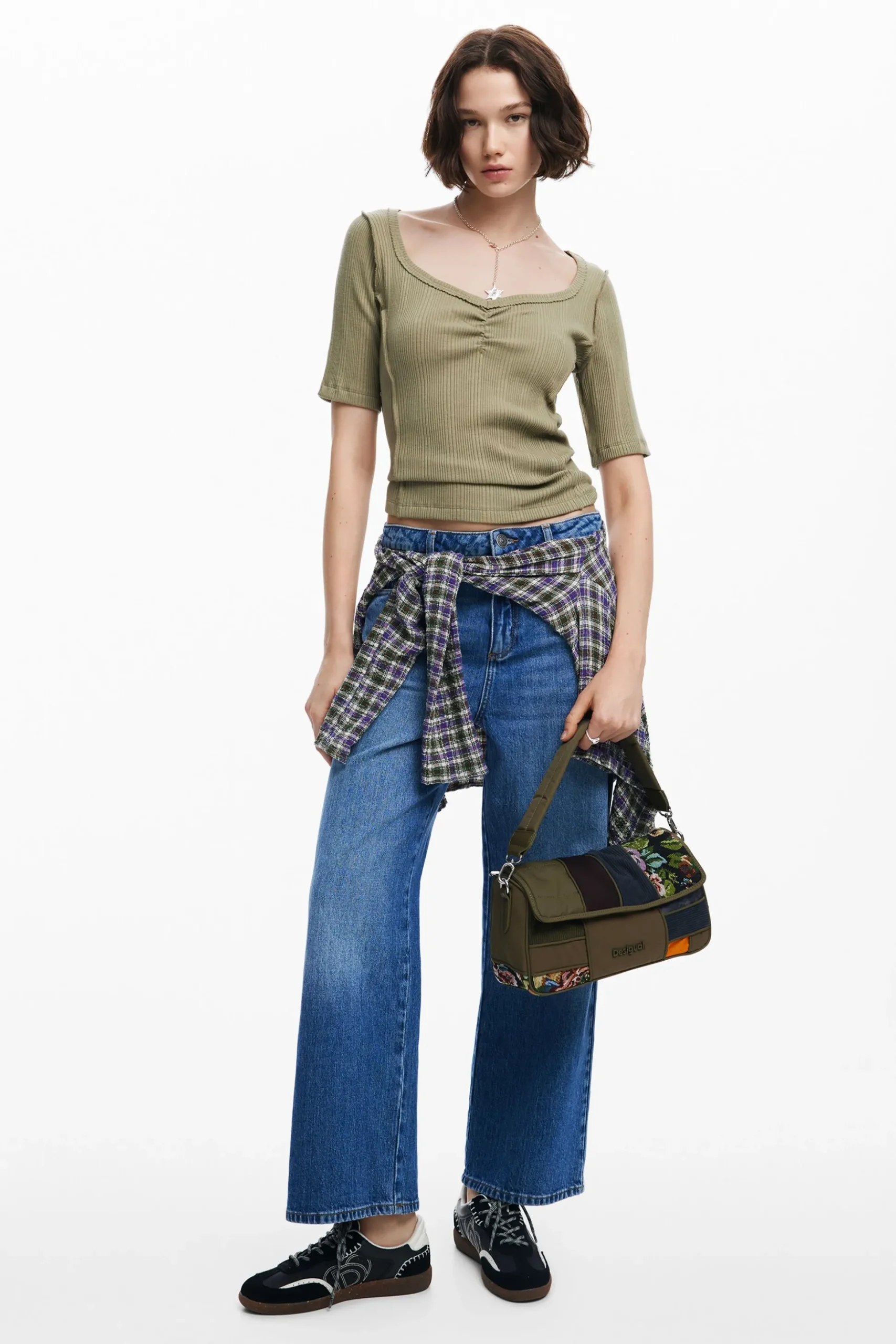 Bolso de mano patch