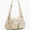 Bolso mediano piel bolsillos