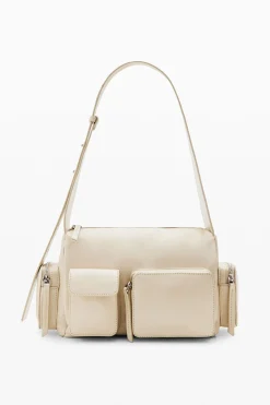 Bolso mediano piel bolsillos