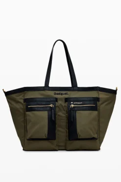 Bolso nylon multibolsillo