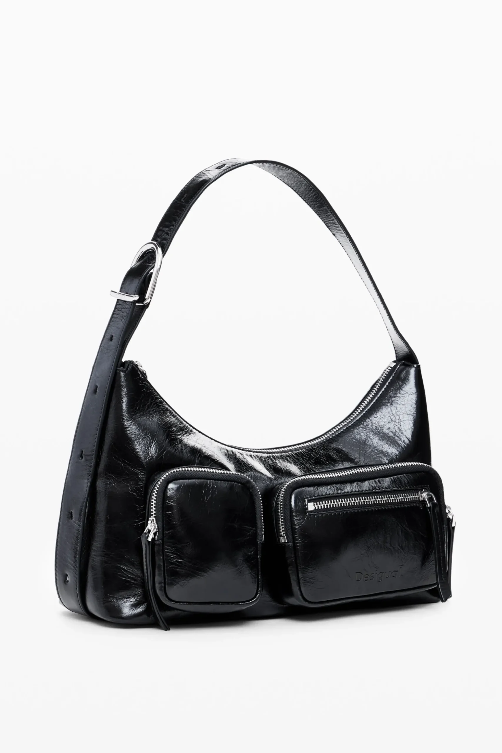 Bolso piel bolsillos