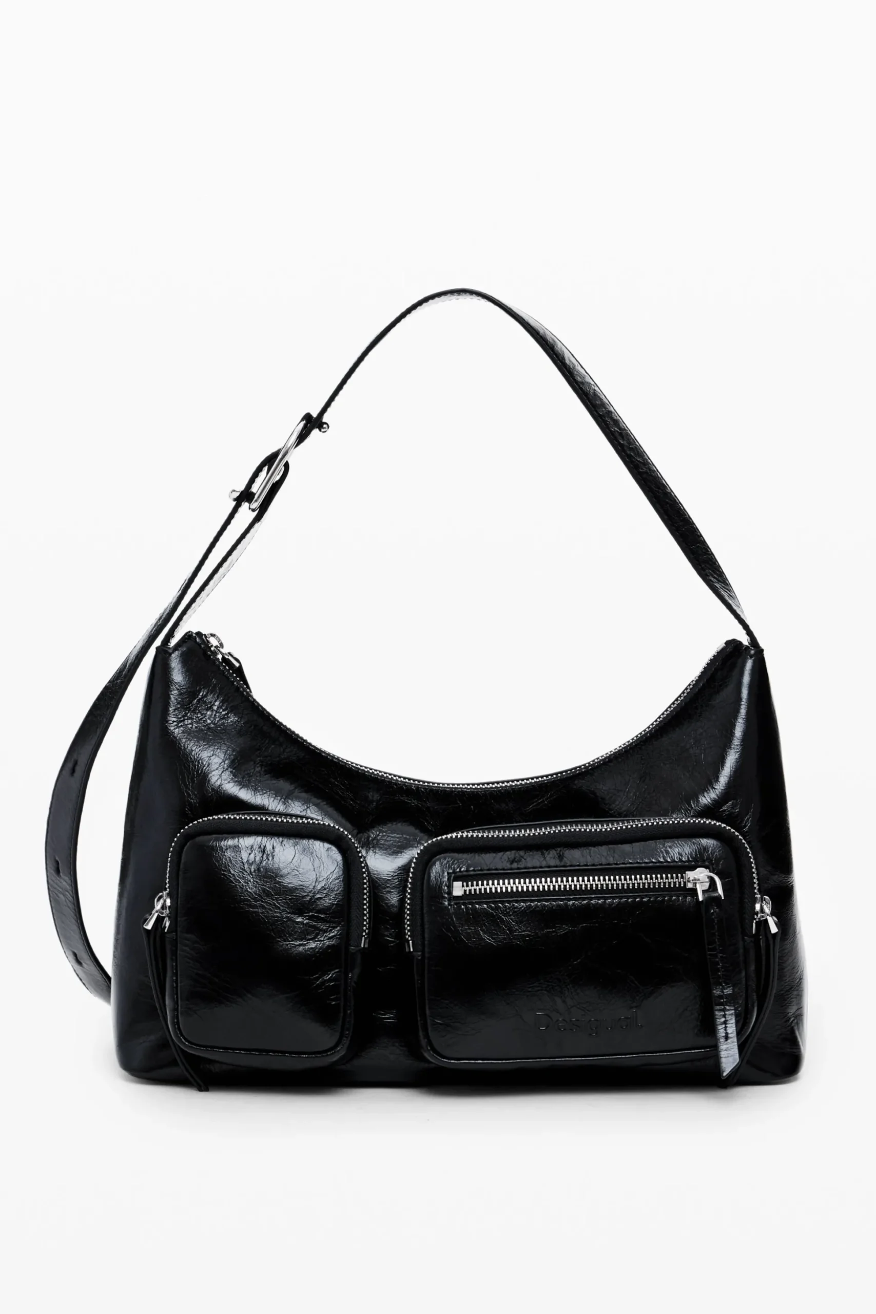 Bolso piel bolsillos