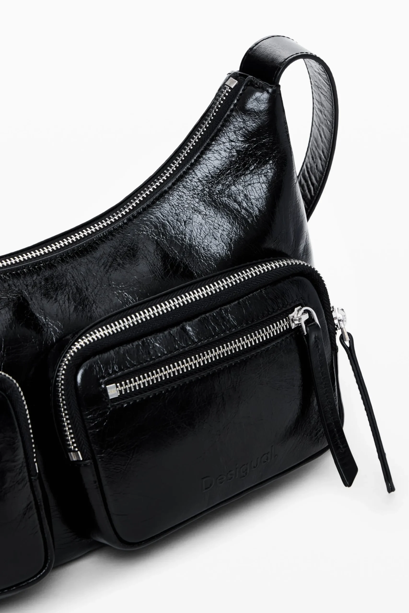 Bolso piel bolsillos