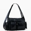 Bolso piel M bolsillos