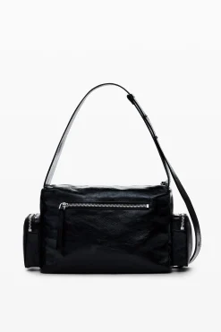 Bolso piel M bolsillos
