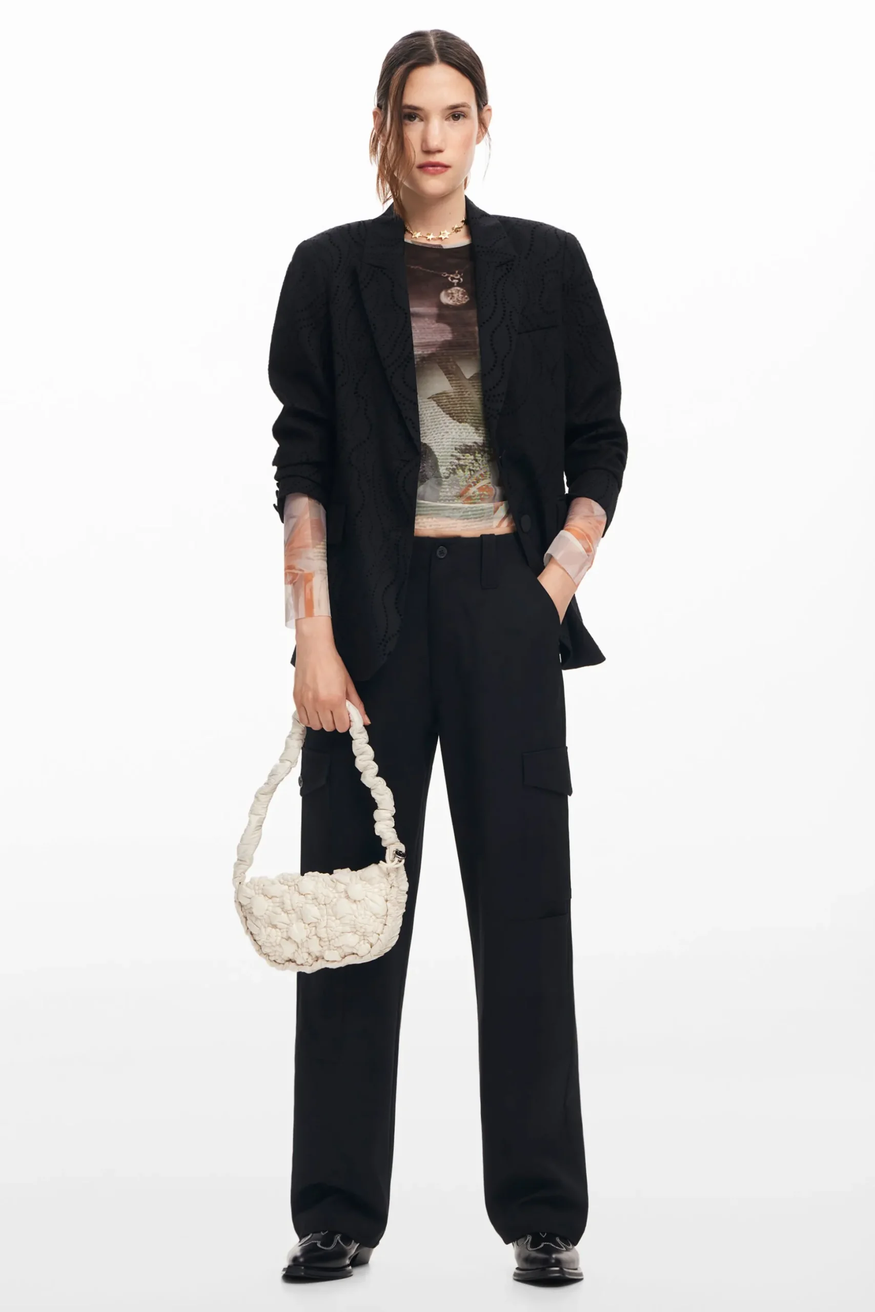 Bolso S acolchado