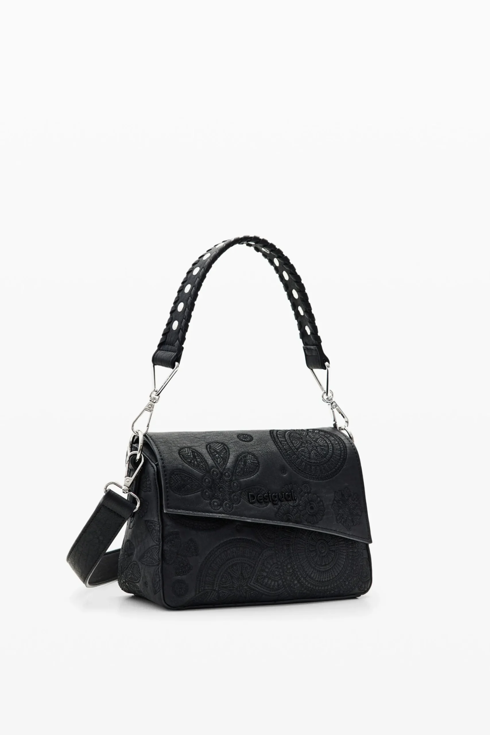 Bolso S bordado tachuelas