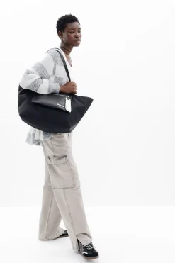 Bolso shopper bolsillo