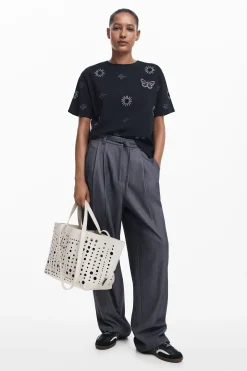 Bolso shopper círculos