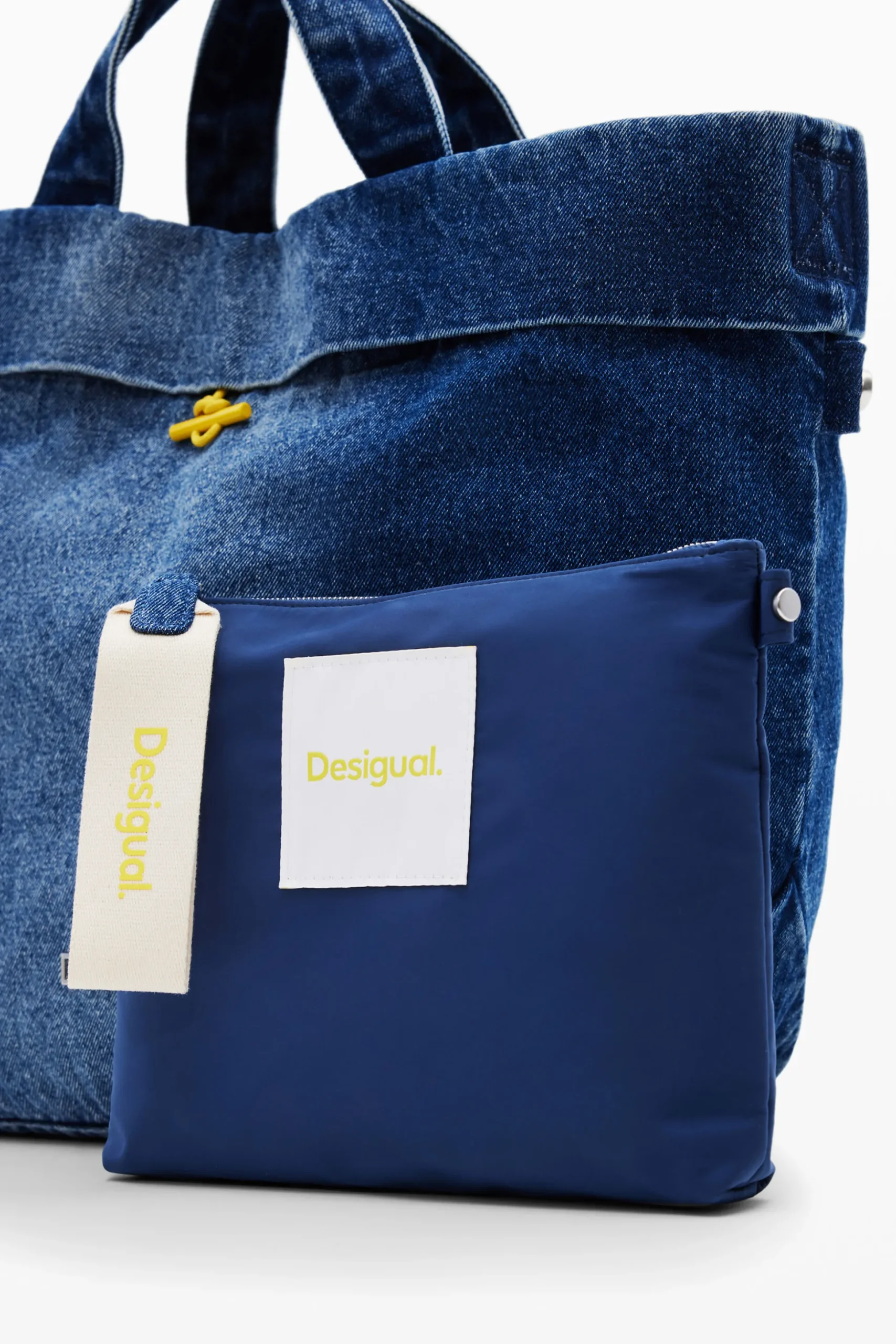Bolso shopper L reversible denim