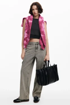 Bolso shopper piel