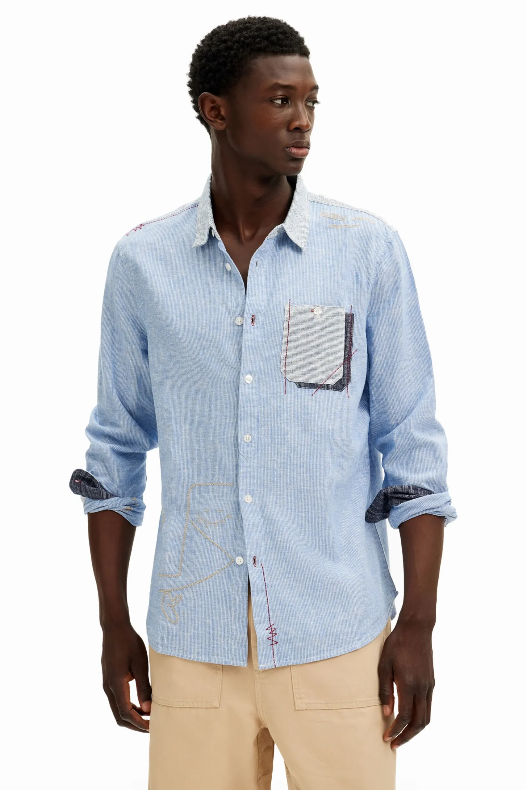 Camisa de manga larga grunge
