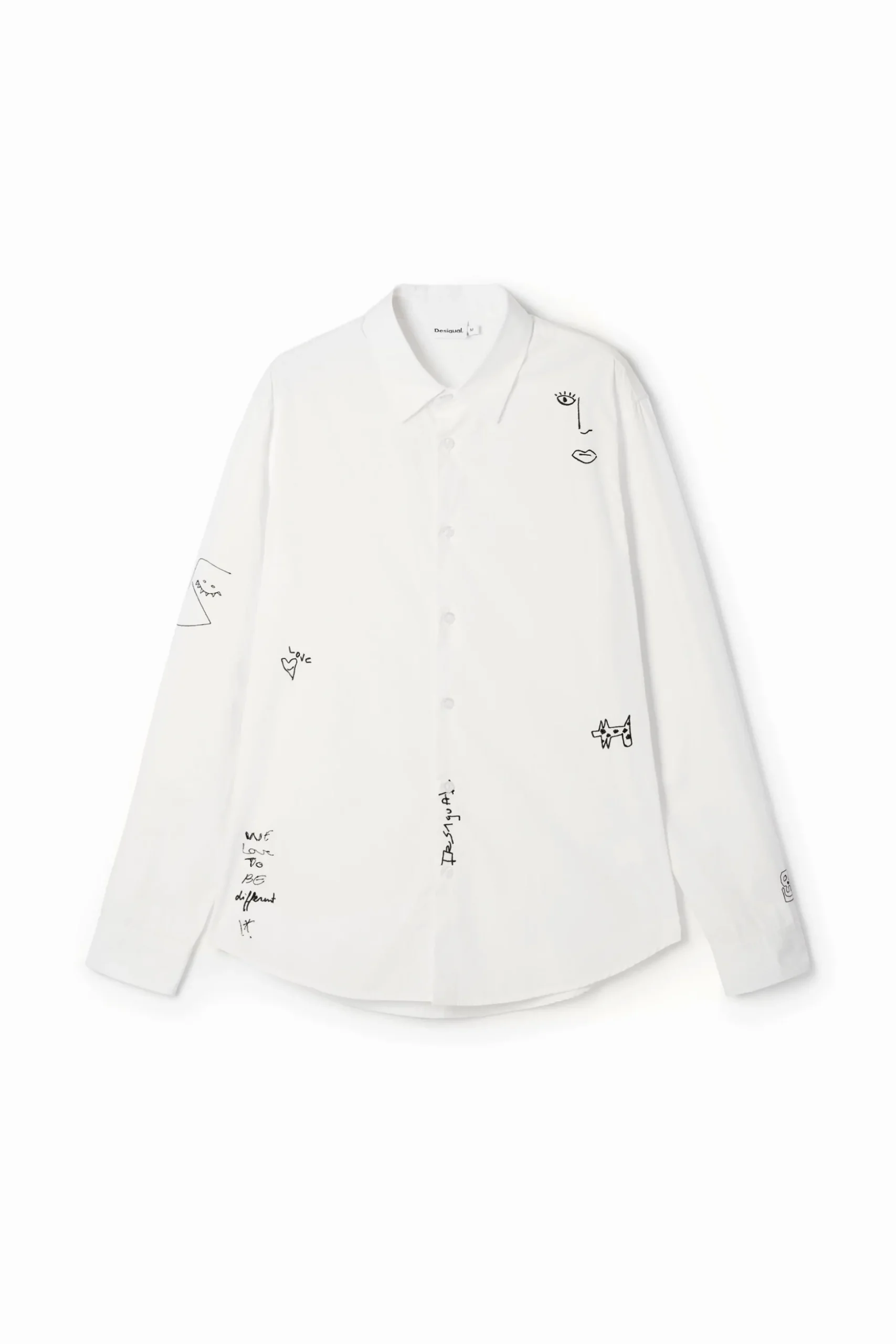 Camisa detalles bordados
