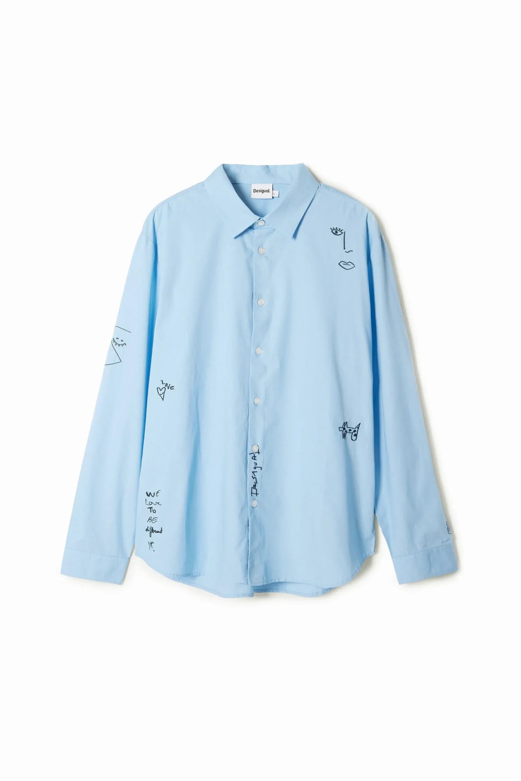 Camisa detalles bordados
