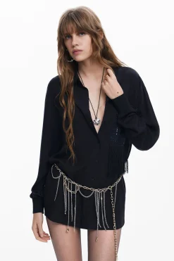Camisa detallle bolsillo