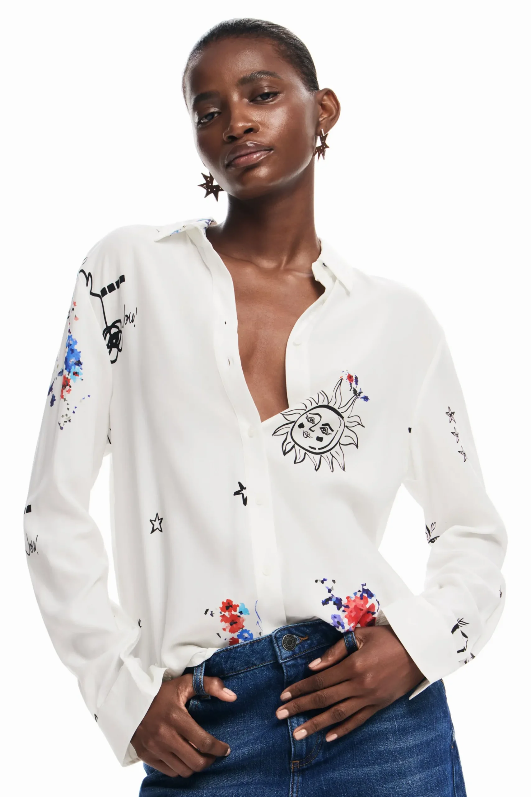 Camisa estampada