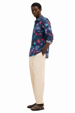 Camisa estampado floral