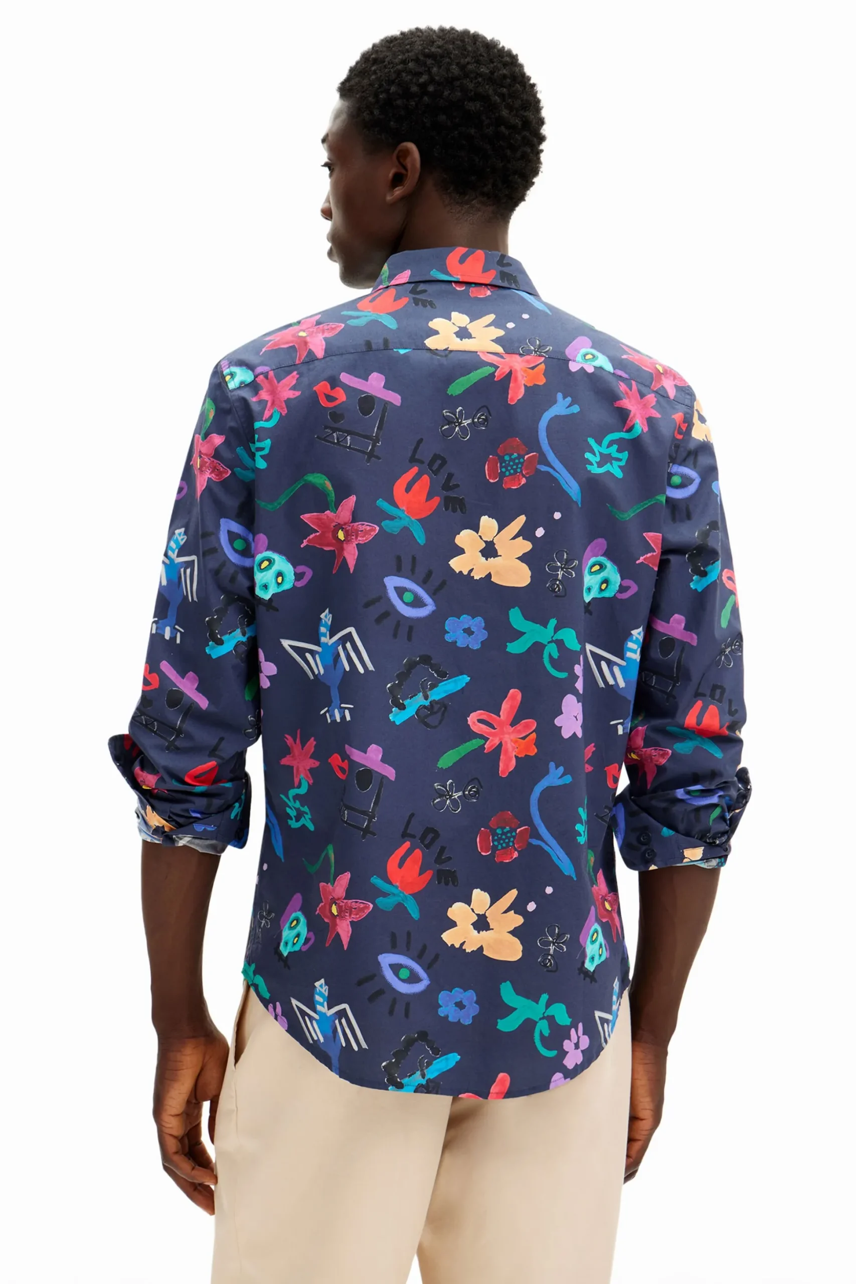 Camisa estampado floral