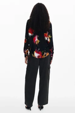 Camisa estampado flores